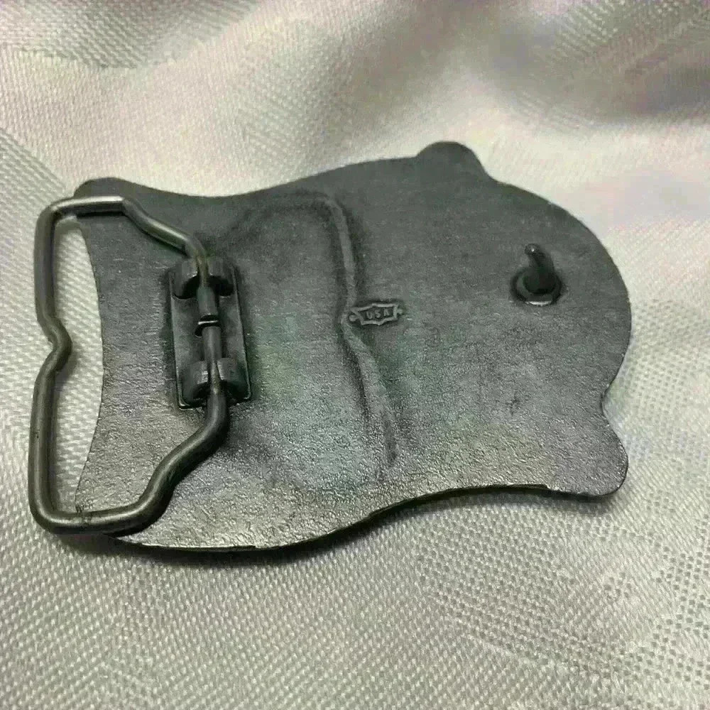 Vintage Advertising Quaker State Oil Belt Buckle - Picture 4 of 5